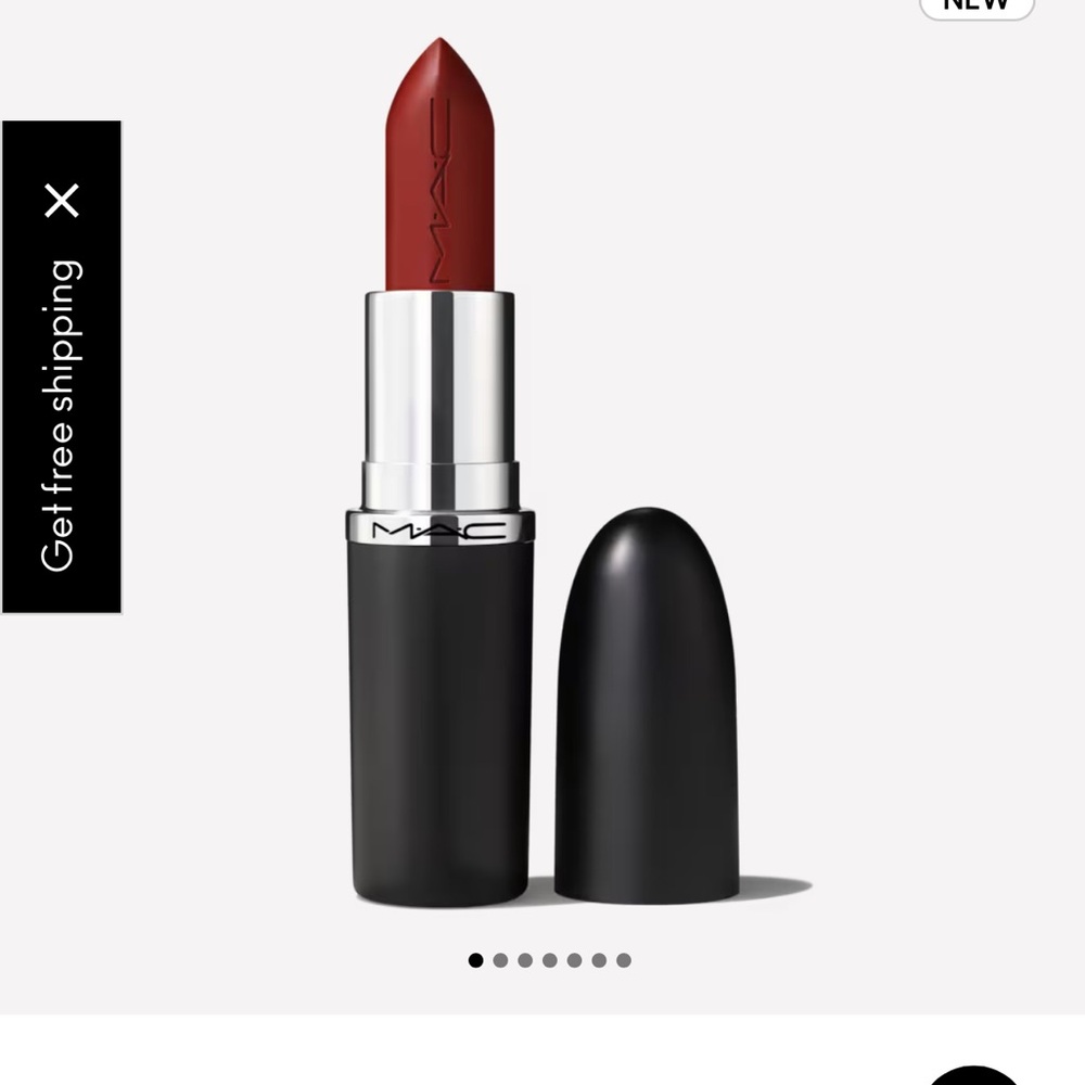 New! Mac-Ximal satin Lipstick in dubonnet